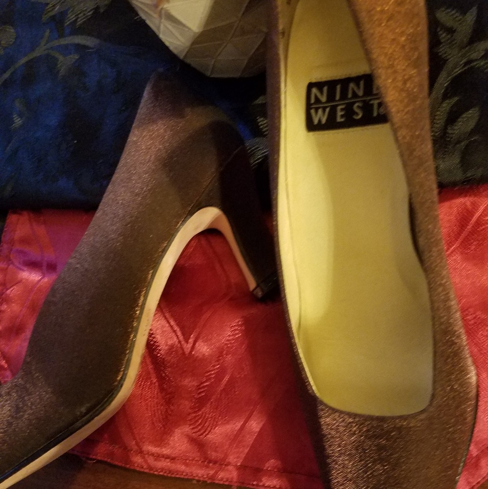 Copper..  NINE WEST heels a great deal